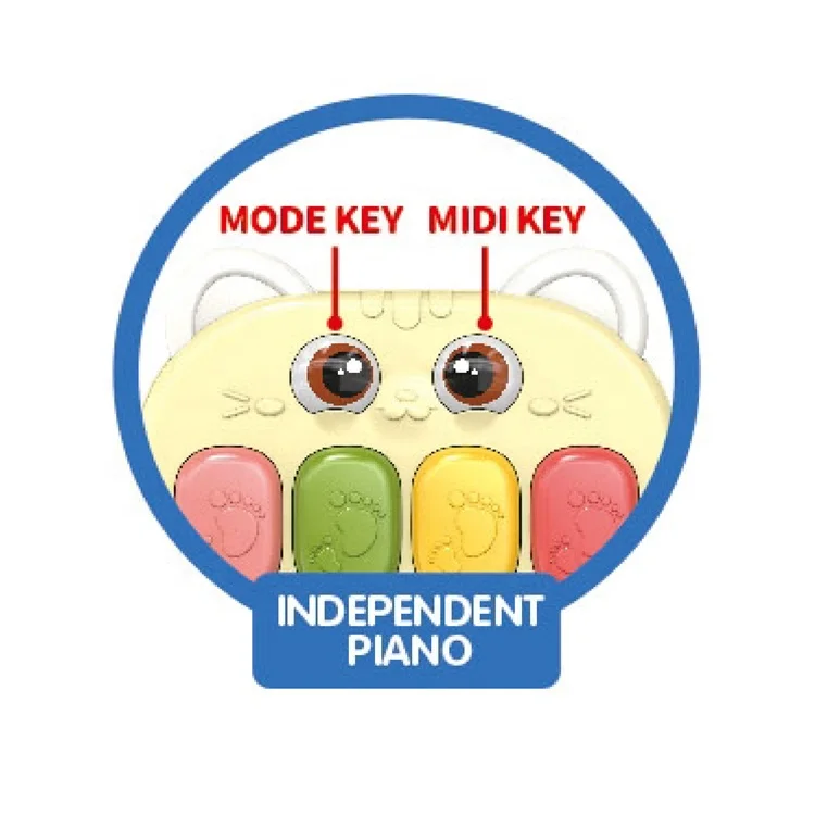 New baby toys musical kick play frame gym play baby padded play mat Foot Pedal Piano Pad