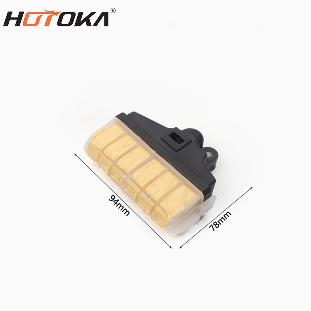 HOTOKA ms250 chainsaw air filter washable paper ms 250 gasoline chain saw spare parts air filter for wholesale