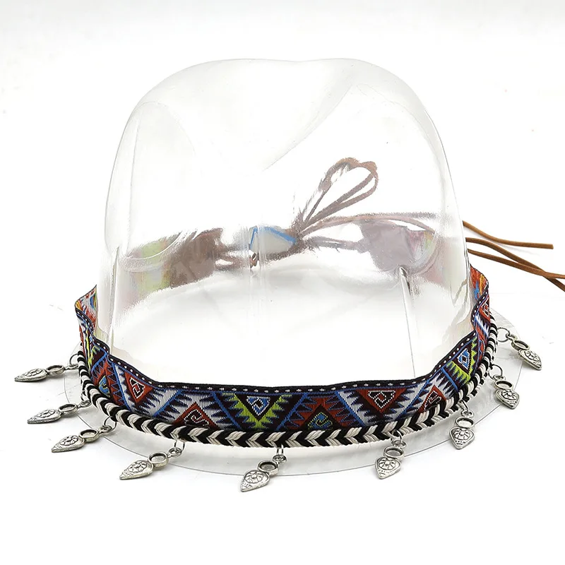 HZO-23029 Jazz Hat Belt Wool Felt Fedora Band Accessories Belt for Different Style Hat Ribbons Chain Ribbon Belts