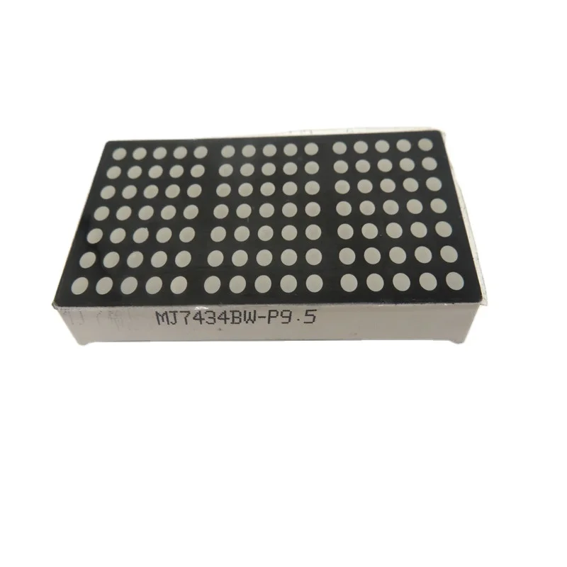 Orange color 7x15 dot matrix led display for indoor use