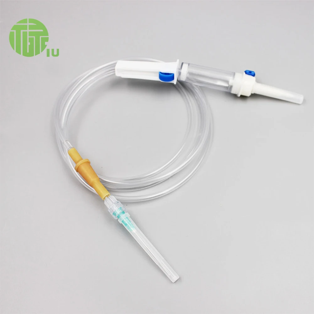High Quality Hospital Supply EO Gas Sterile IV Drip Set IV Infusion Set Burette Infusion Set