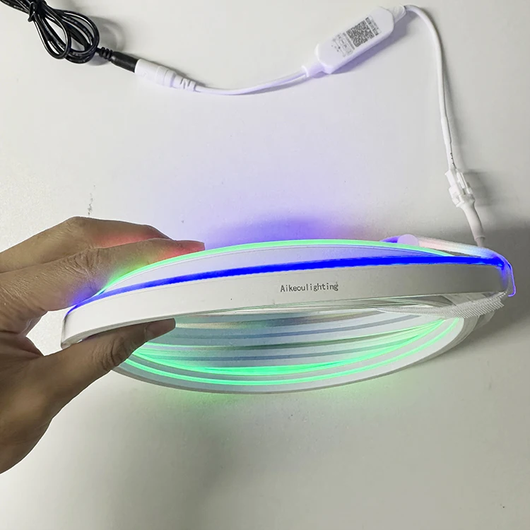 Горячая 06*13 мм неоновые силиконовые полосы красочные светодиодные для украшения