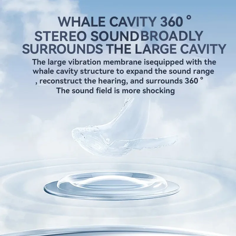 2024 NEW Sports newly arrival TWS Wireless Headphones Waterproof In-Ear Hooks Mini Earphones Stereo Music Earbuds