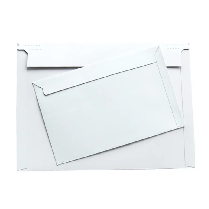 Высококачественный Экспресс-пакет от производителя чистый жесткий картонный почтовый бумажный пакет конверт A4