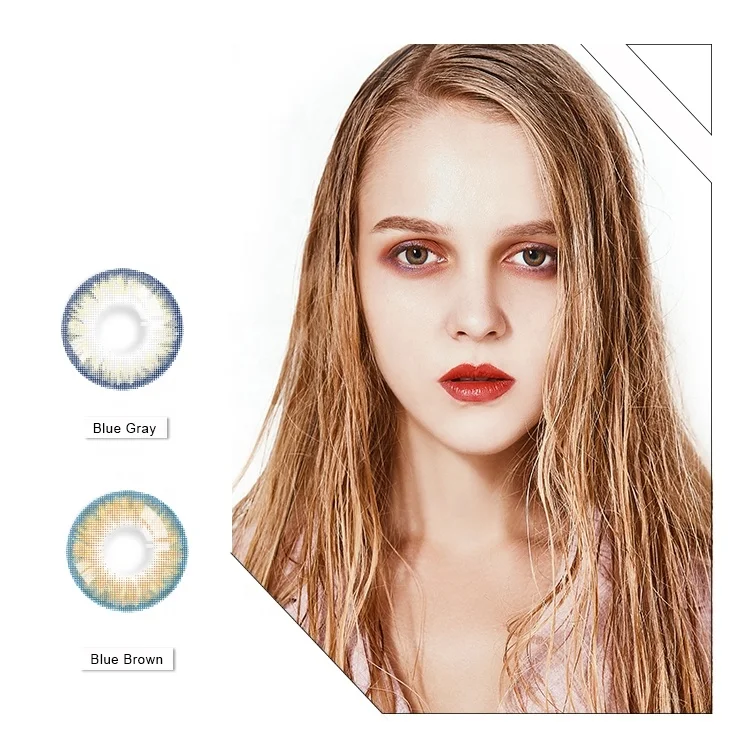 Realcon pure color contact lenses factory price soft contact lens Fancylook