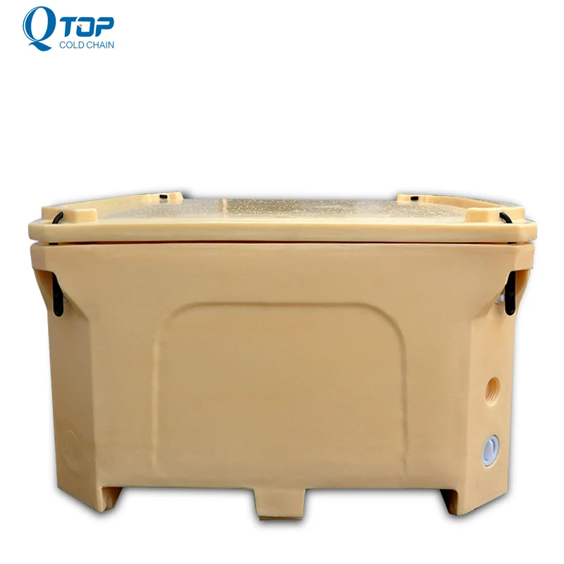 Factory new rotomolding supper 460L large ice box fish cooler box