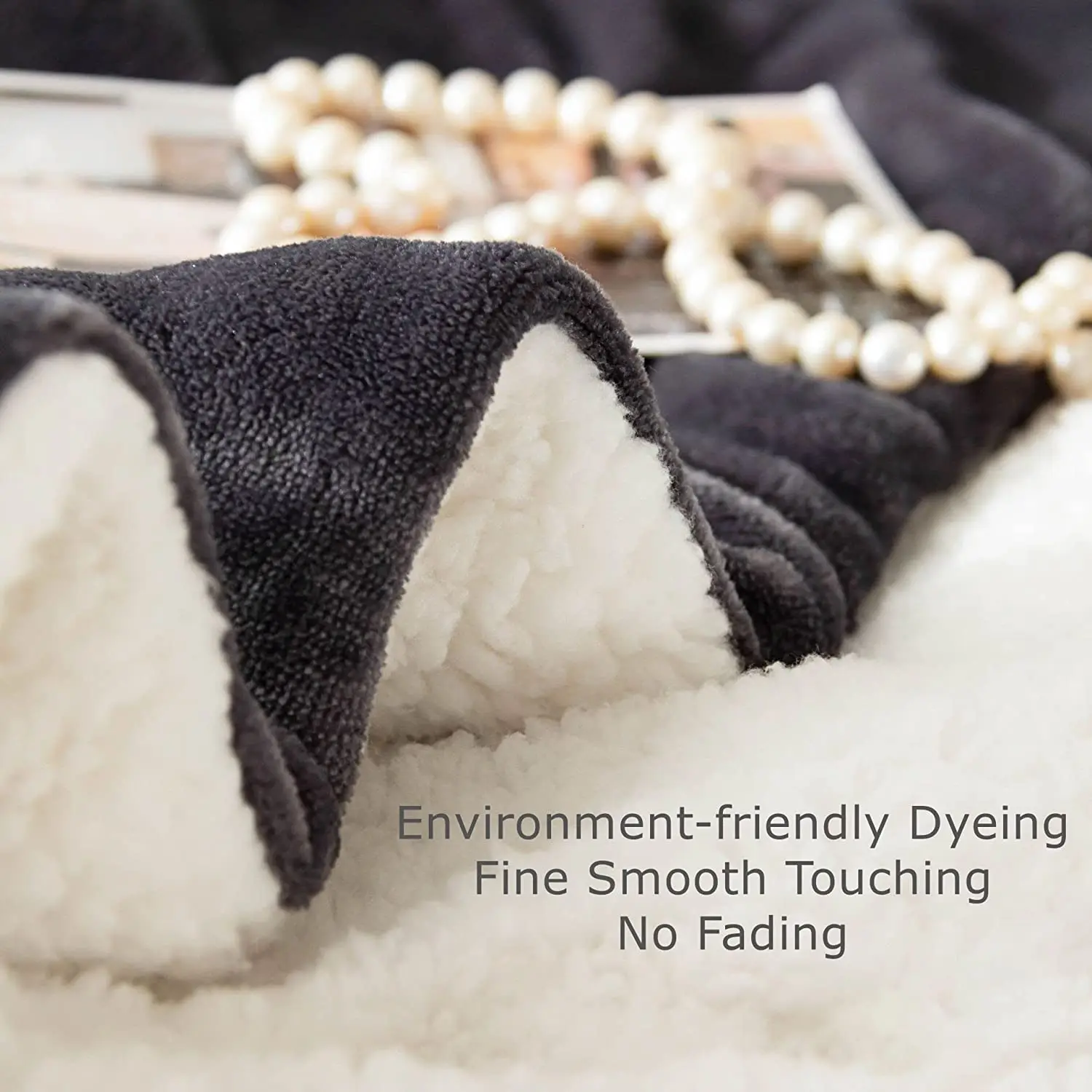 Custom Winter Warm Single Double Layer Polyester Plush Sherpa Flannel Fleece Soft Blanket