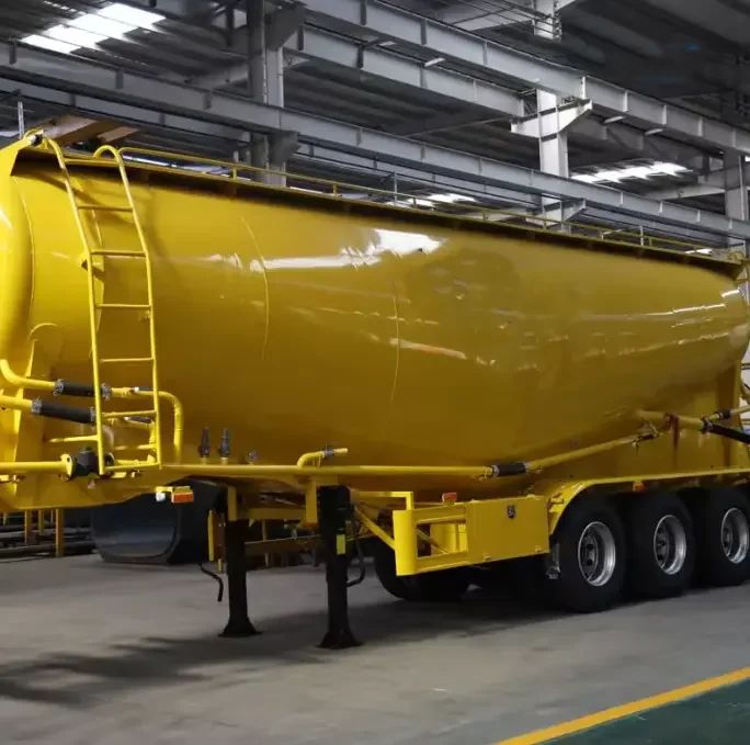 Cement Pulverized Coal Chemical Powder Calcium Carbide Flour Grain Transport Tanker Semi-trailer Manufacturer