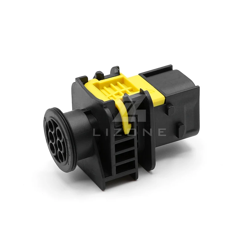 
1-1703820-1 6 Pin AMP/TYCO авто водонепроницаемый корпус для использования на глубине до новой энергии EV Разъем Аксессуары для автомобилей запчасти разъем 1-1703820-1 