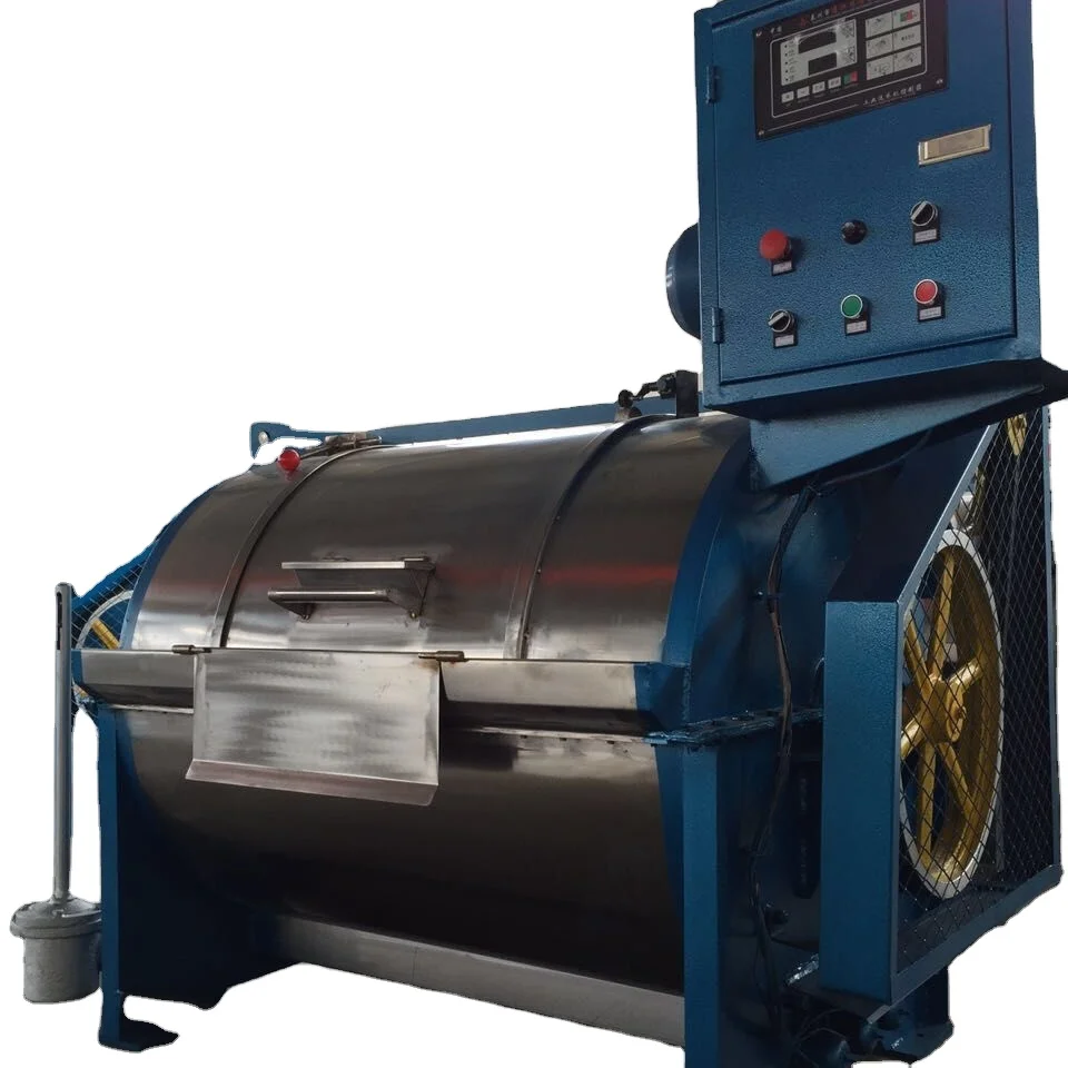 100kg Semi Automatic Commercial Washing Machine Steam Heated Hotel Clothes Industrial Good Prices on Sale