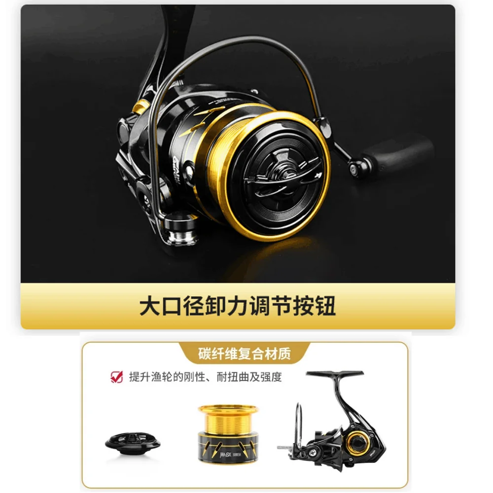 Катушка для спиннинга Abu Garcia 7 + 1BB подшипник с соляной щиткой рыболовная катушка морской рыбалки MAX SX 100%