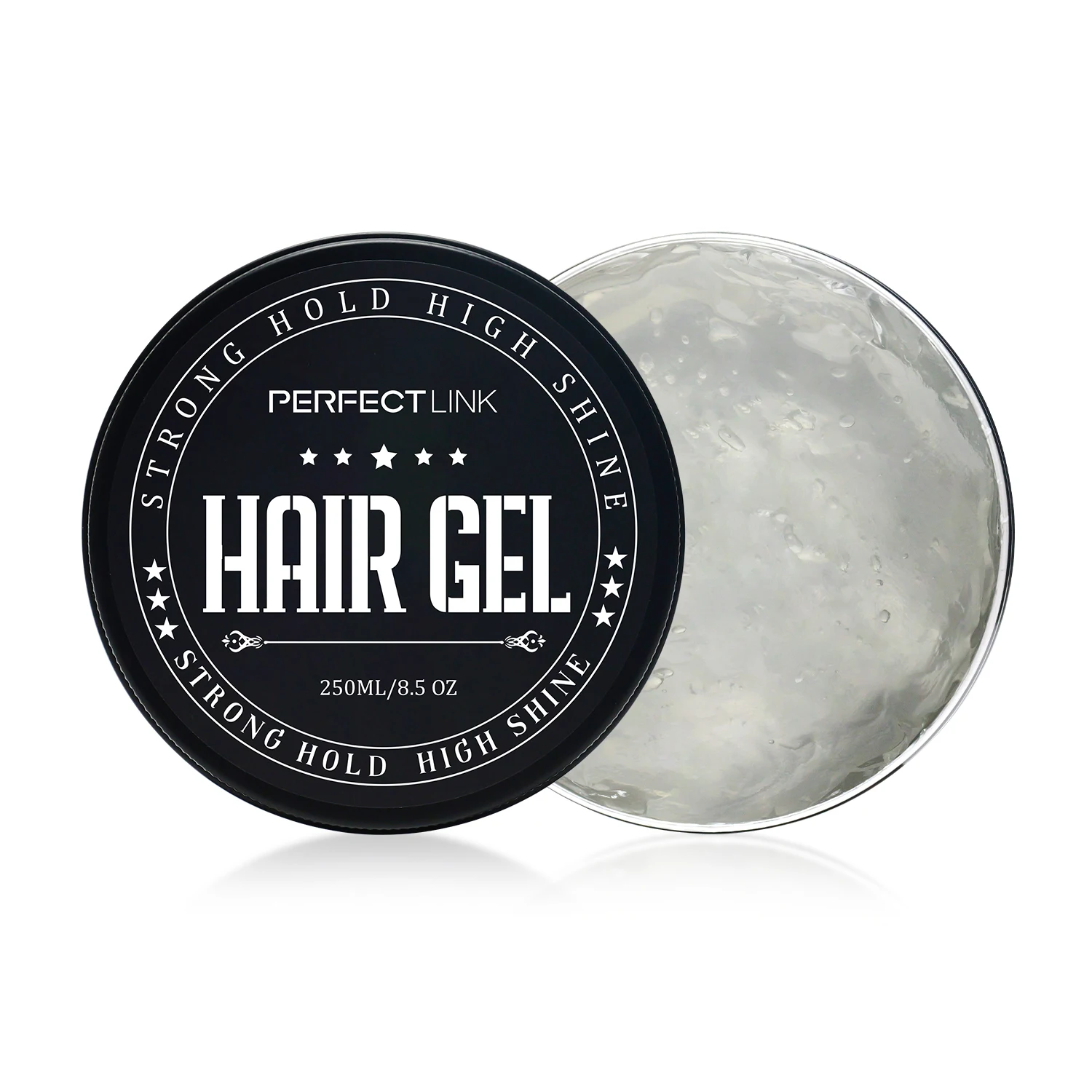 Customize Wholesale Strong Hold Hair Gel Wax For Men Long lasting Hair Wax For Hair Styling Edge Control Gel
