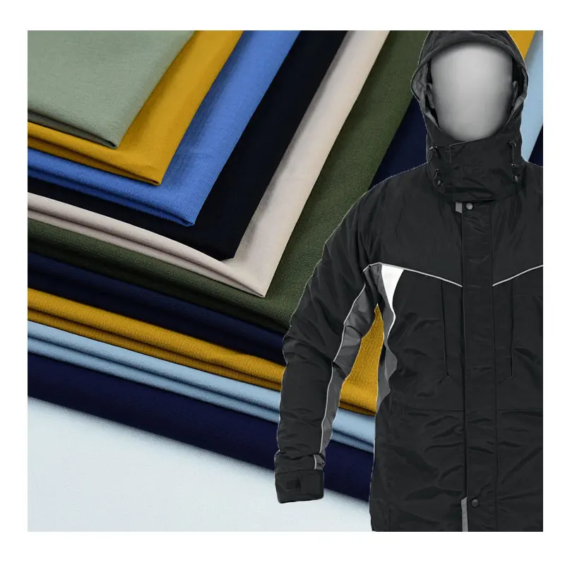 Wholesale 70D+40D*70D+40D Polyamide 85 Nylon 15 Spandex Fabric for Clothing Coat windbreaker