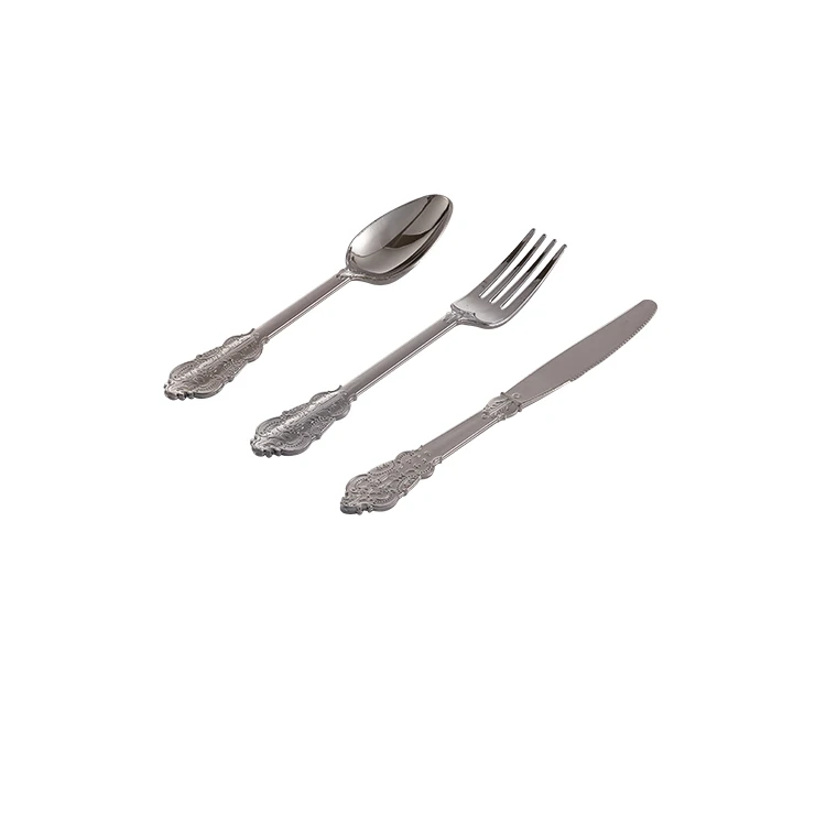 New Arrival Fo Simple Elegant Folding Eco-Friendly Disposable Plastic Cutlery /Disposable Knife Fork Spoon