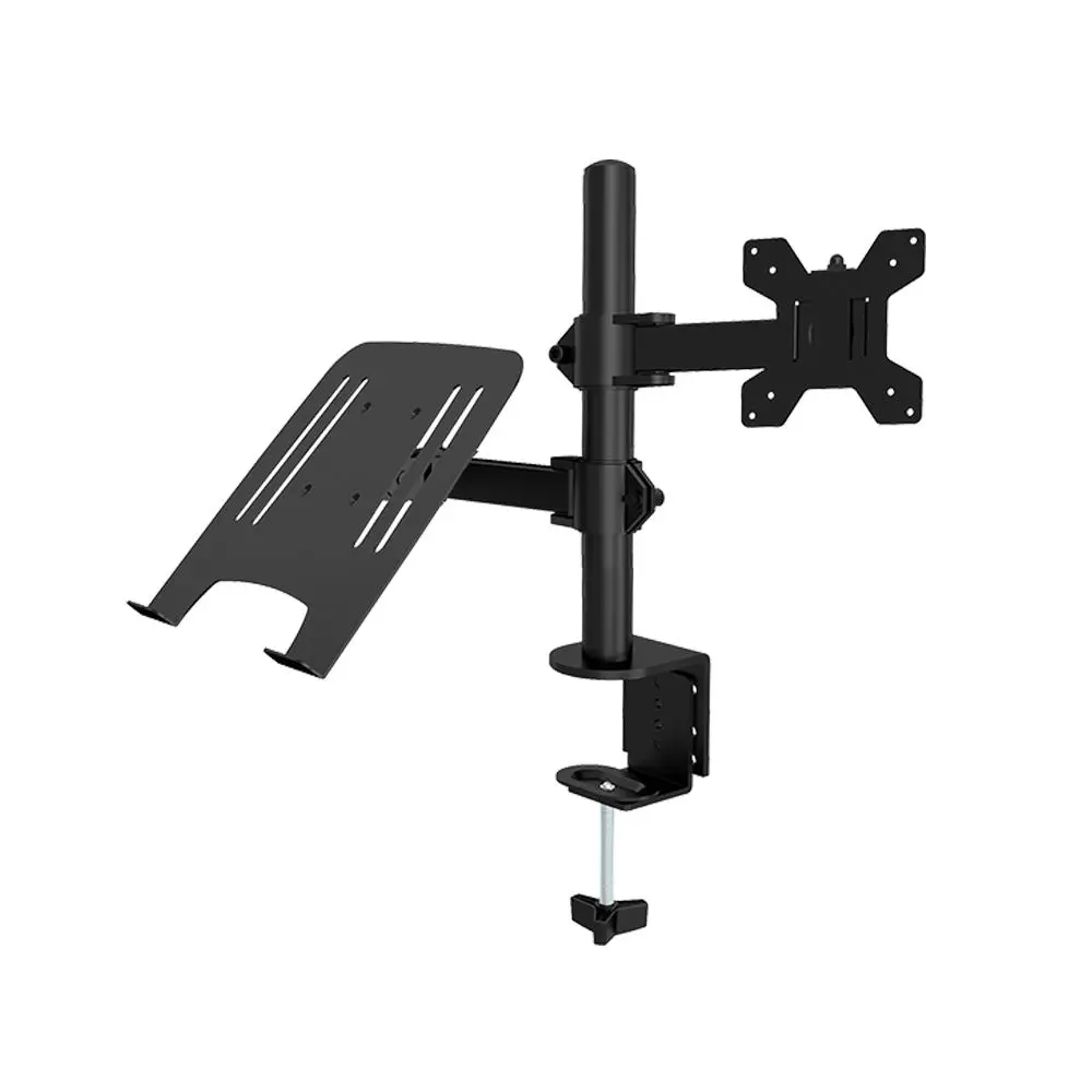 Laptop Monitor Stand Arms Dual Monitor Mount Bracket Laptop and LCD Monitor Arm Laptop Mount Stand