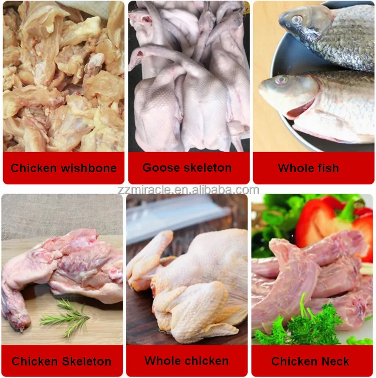 poultry bones separator