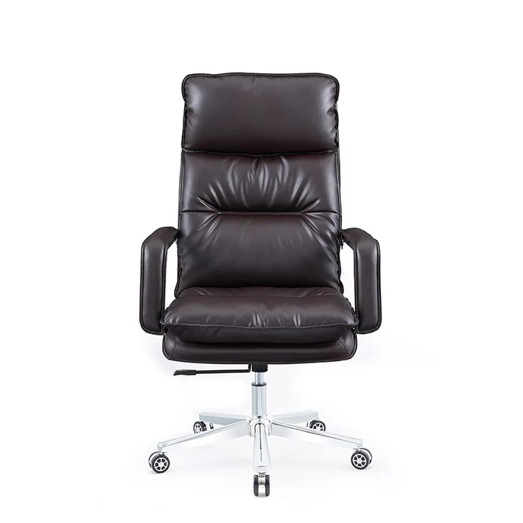 luxury Factory Price New Style Leather Executive Pu Ergonomic Office Chair manager office desk and chair set