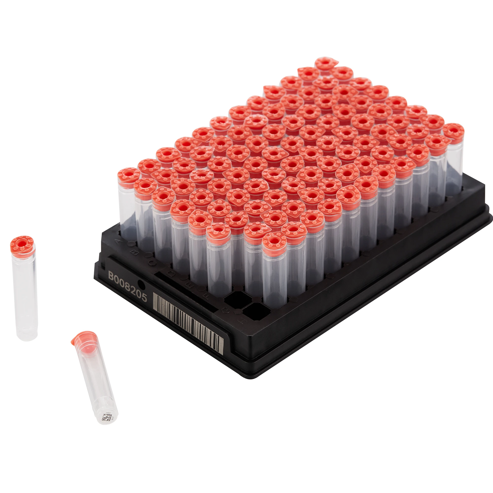 Biobank Professional 96well 1ml cryogenic tube-2d Barcode Module Tpe Cap Tubes