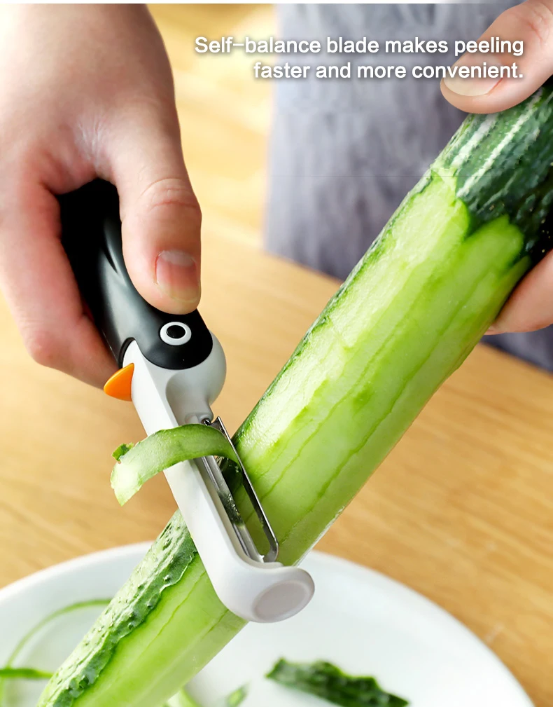 Lovely and Creative Portable Cartoon Shaped Stainless Steel kitchen accessories Fruit & Vegetable Tools Potato Peeler