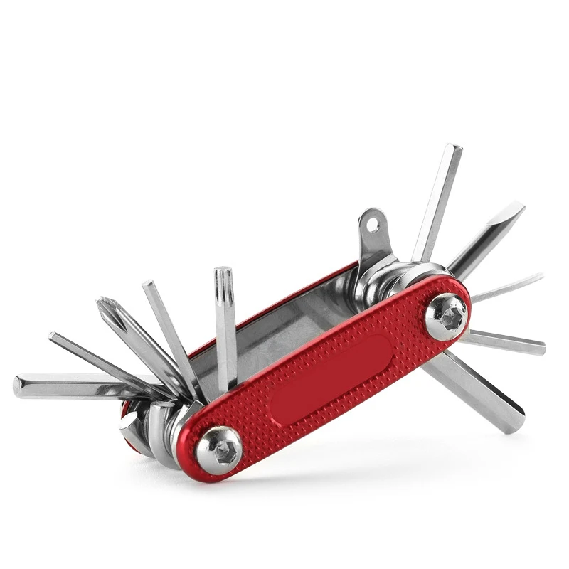 Manufacturers wholesale new gift tools  multi-functional bicycle wrench 11 in 1 household maintenance tools