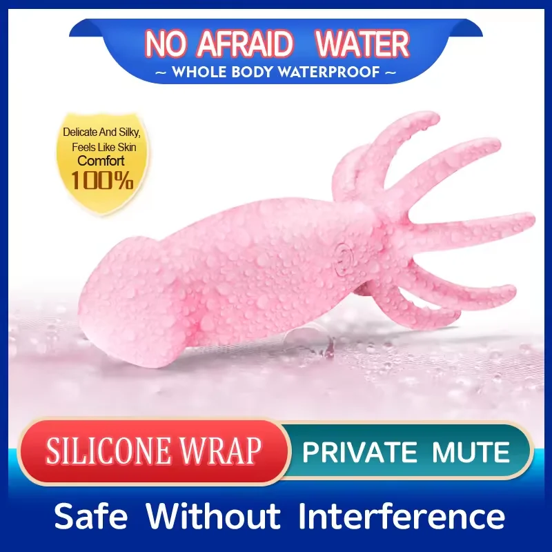 Remote Control Octopus Dildo Vibrator 10 Modes Vibration Anal Plug Clitoral Nipple Massager Vibrating Love Egg Sex Toy For Women