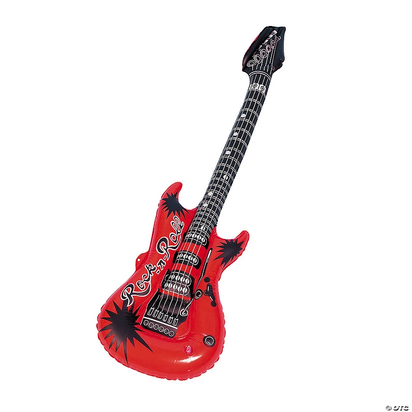 inflatable guitar with logo printing China factory