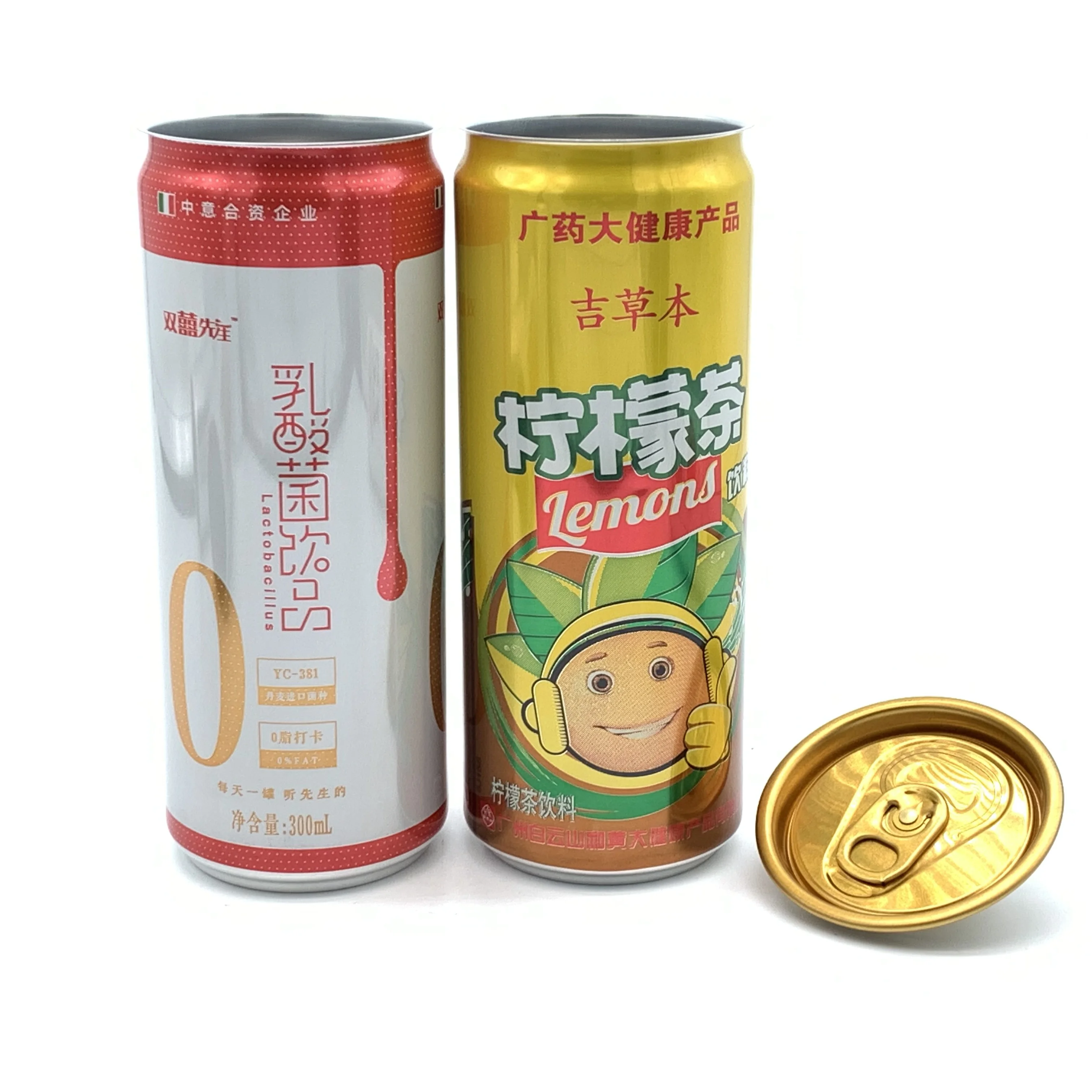 bulk make 250ml 355ml 310ml slim sleek recycling packaging empty aluminum tin soft drink pop cans prices with aluminum lid cap