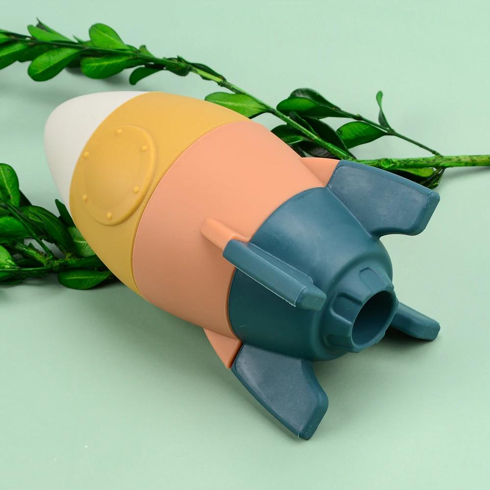 Силиконовые звезды укладки развивающая игрушка Детские Обучающие красочные Food Grade с радугой башней в форме Пазл мягкий без БФА подходит для детей