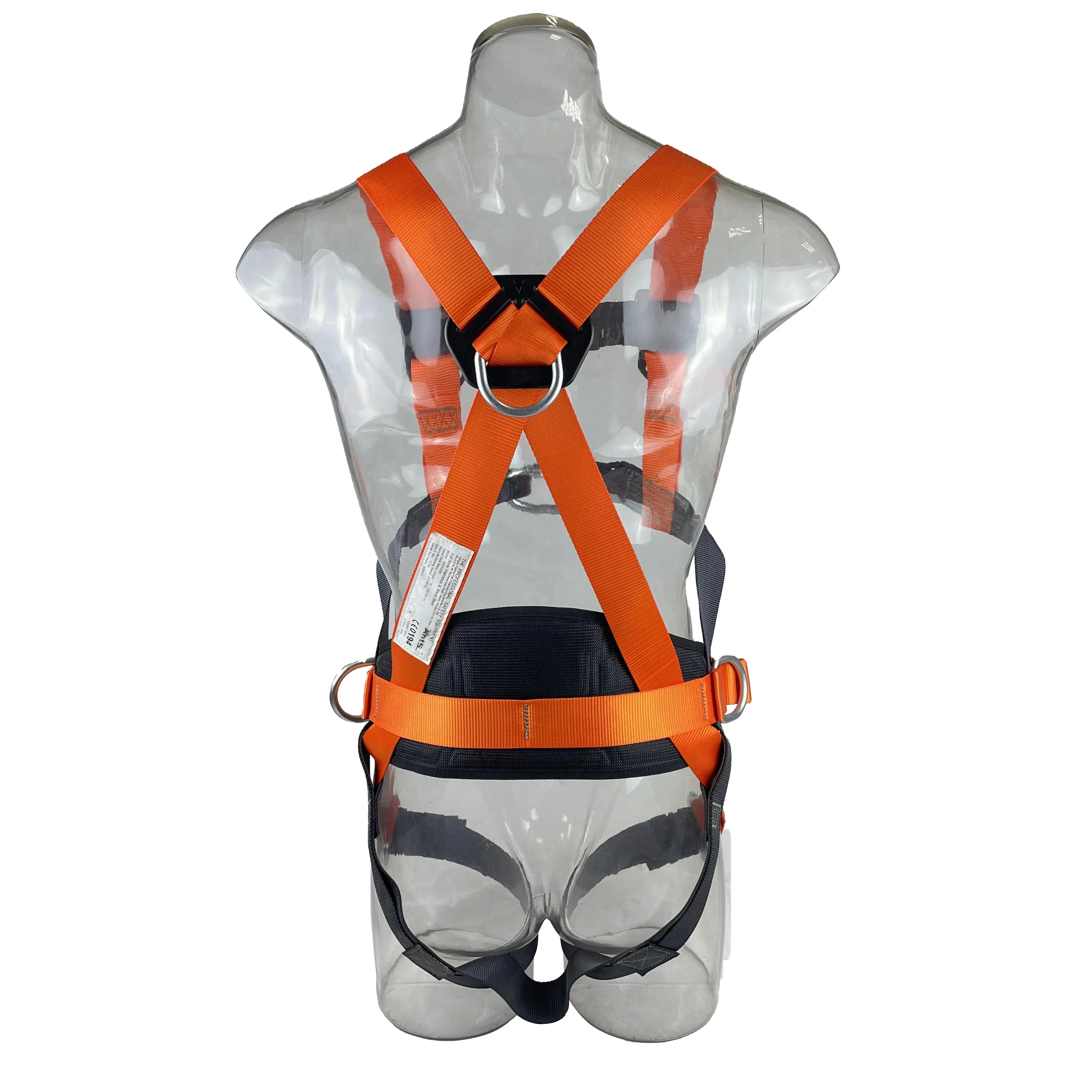 ANT5PPE Safety Harness with Steel Pass through Buckles Safety Belt for Construction & Industrial Work for Fall Protection