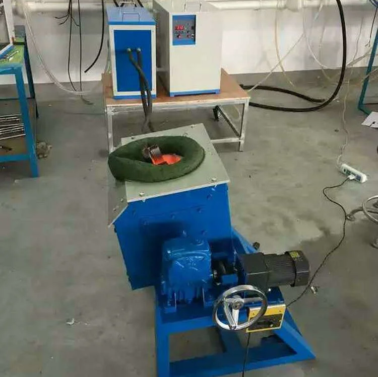 Factory Price 25KW 5KG Scrap Steel and Steel Induction Melting Furnace