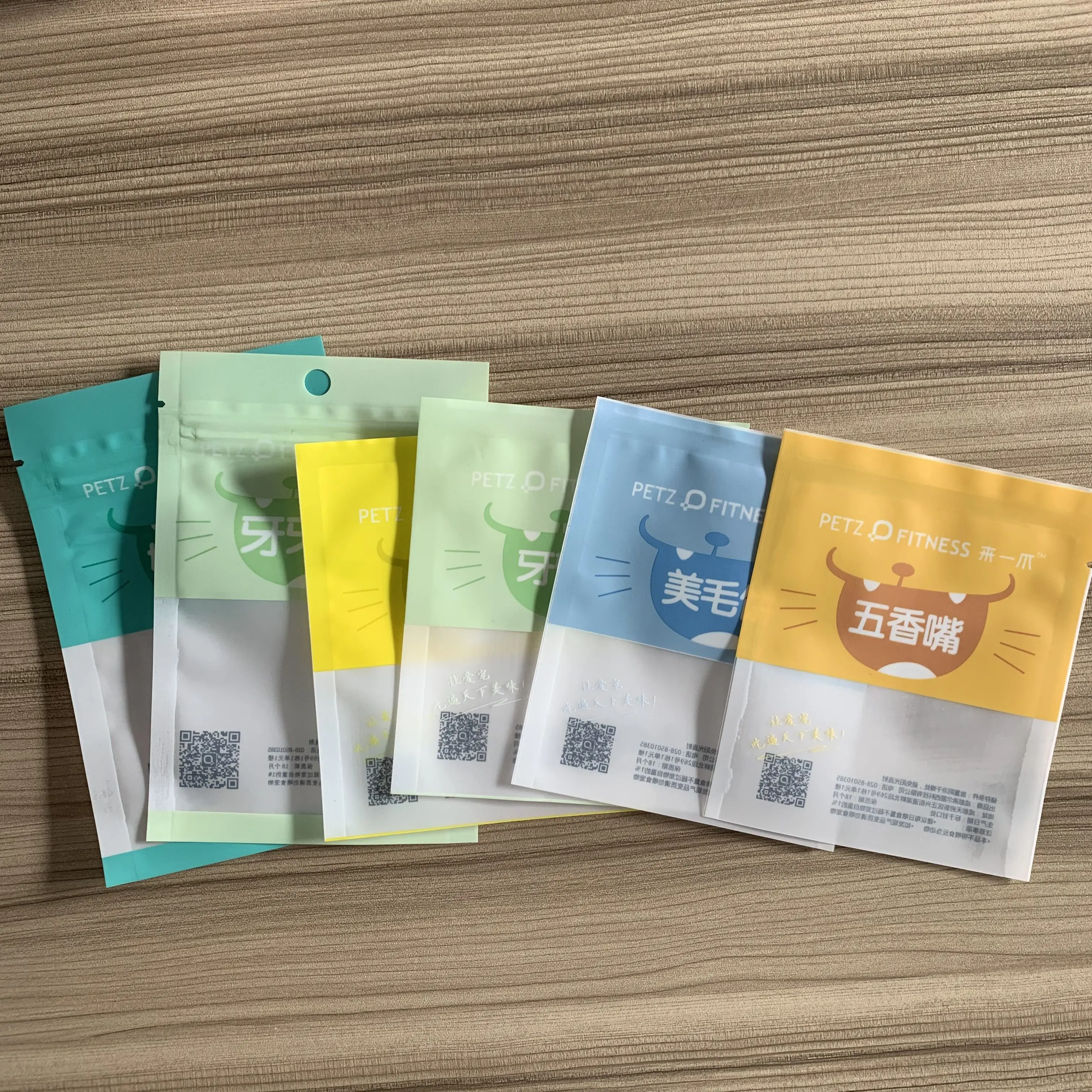 Индивидуальный Печатный термоуплотнитель, трехсторонний пластиковый пакет для пищевых продуктов