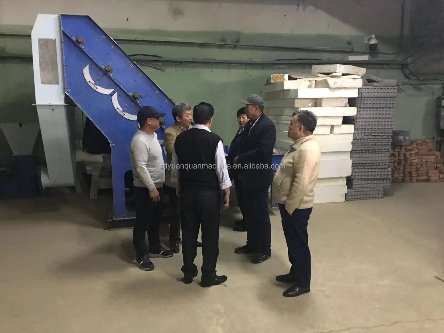 Высококачественное сырье Открыватель шесть роликов FN288 машина для открывания овечьей шерсти