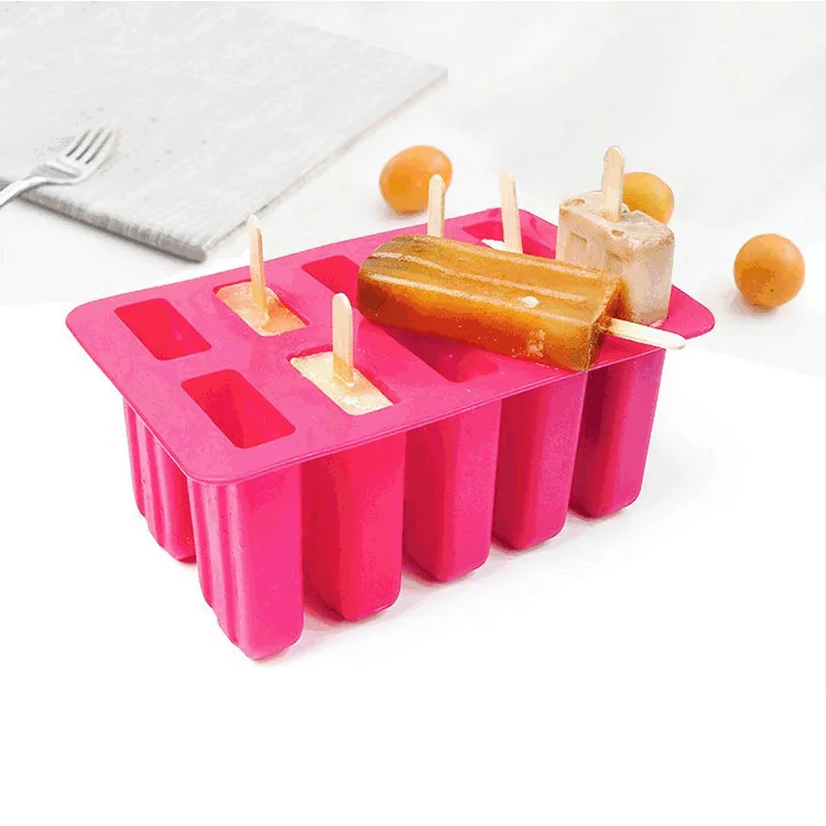 
6-piece silicone ice tray kitchen baking supplies 6-piece silicone egg tart mold silicone popsicle mold 