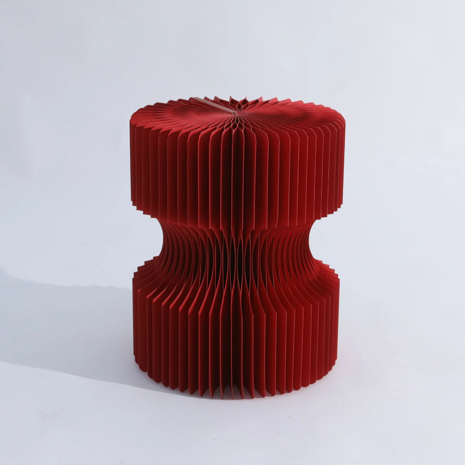 
Hot Fashion folding cheap paper two ways stool easy to carry paper green furniture cushion 