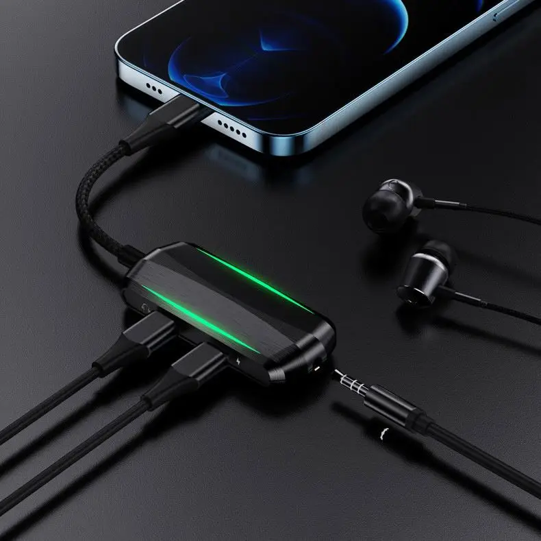 3 в 1 usb-c к usb-адаптеру usbc для apple адаптер питания usb c к аудиоадаптеру 3,5 мм