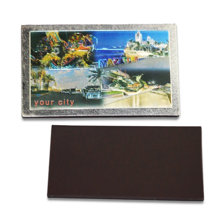 Custom Design Gift Souvenir Frankfrurt Fridge Magnet Difrint Cuntrees Foil Magnet For Fridge Germany