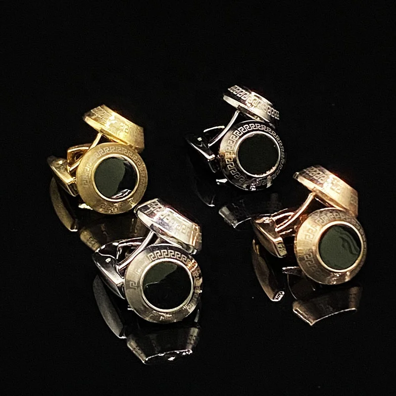 Personalized High Quality Wedding Elegant  Groom Cufflinks With Custom Logo
