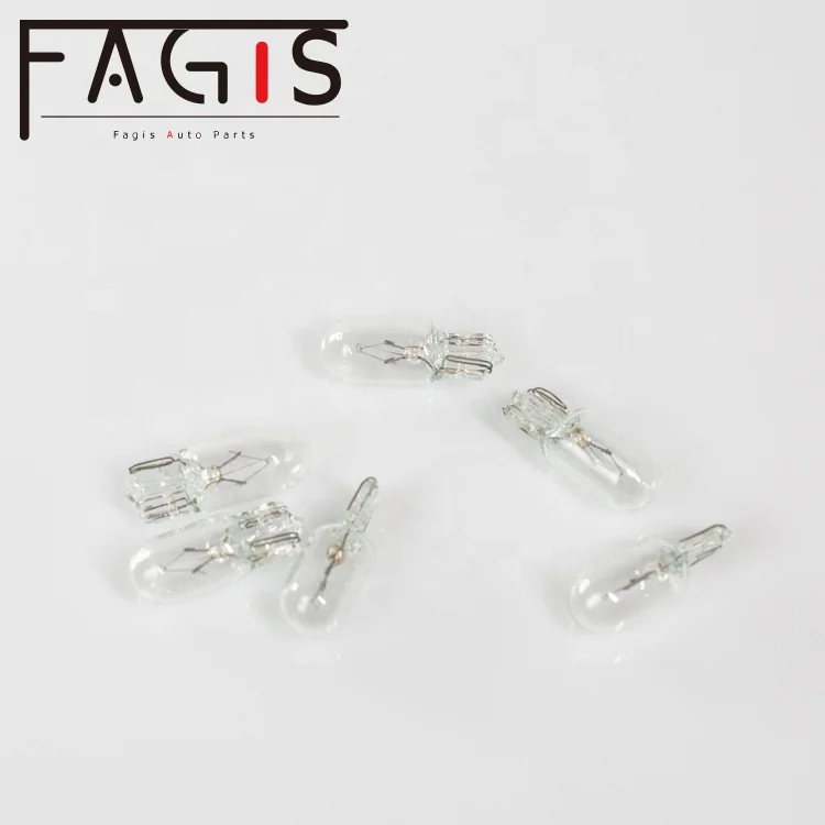 Fagis t10 auto bulb 12v 5w bulb filament auto mobile interior bulb
