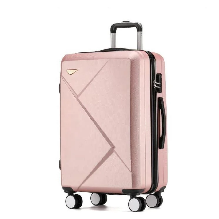 3 piece trolley luggage Lightweight carry-on luggage for women