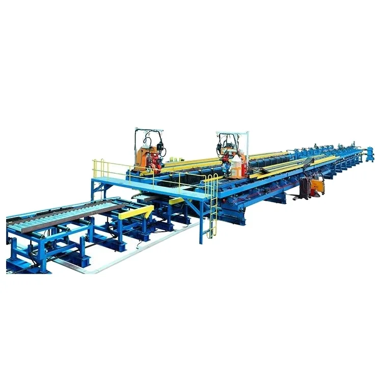 High speed automatic h beam intelligent welding workstation welding robot arm machine