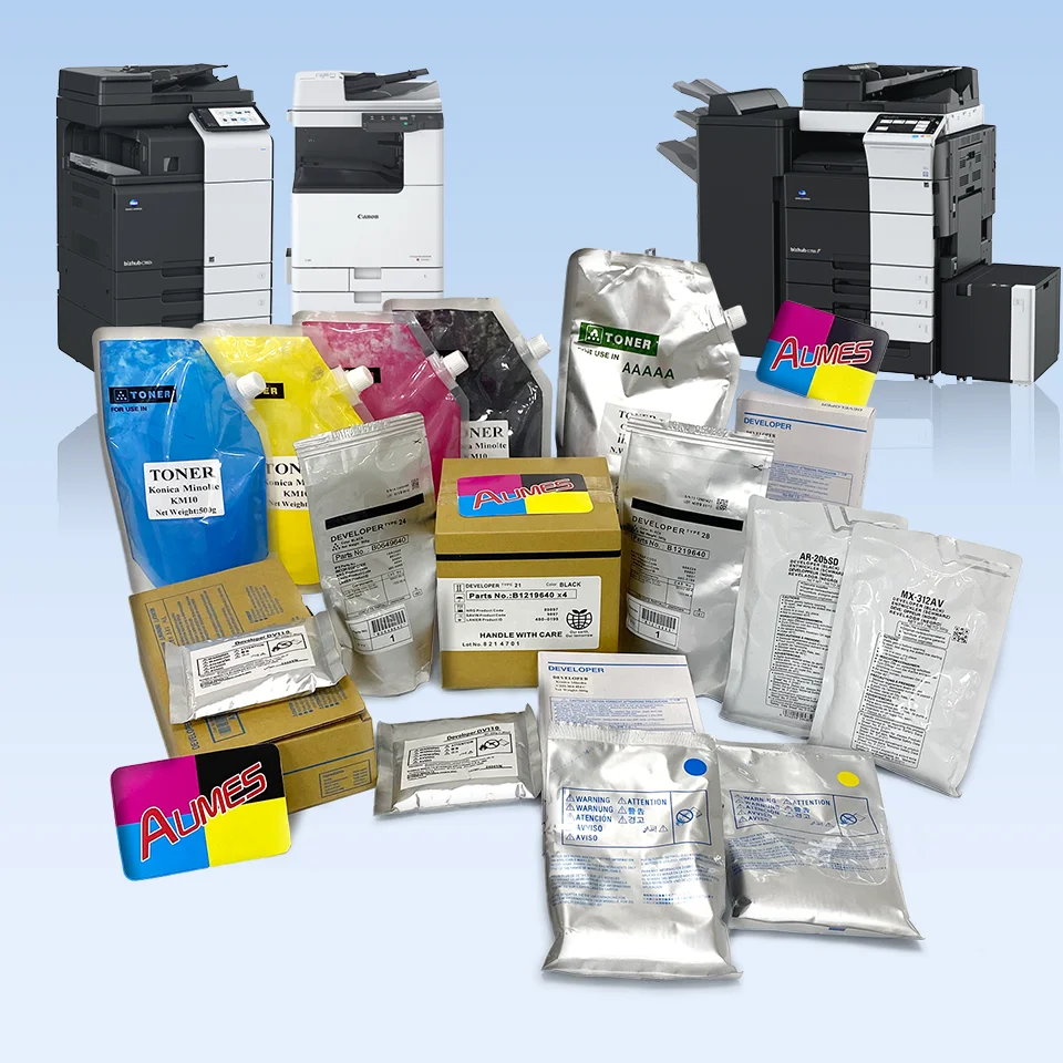 N.W. 1100g Strong Compatible DV 610 Developer use For Konica Minolta Bizhub C5501 C6501 C6500 C6000 C7000