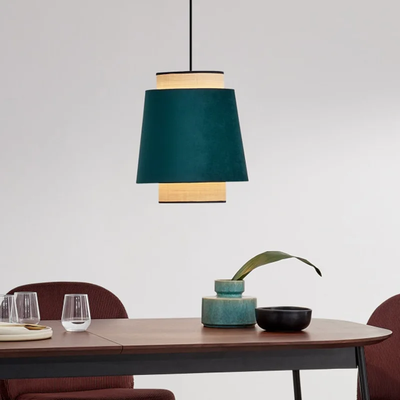 modern lampshade pendant led ceiling bamboo light rattan outdoor hanging lights fixture string pole lamp fish flame solar light