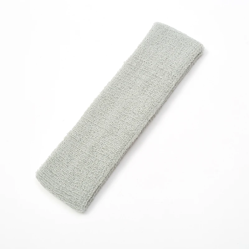 Wholesale Custom Anti-slip antiperspirant jogging sweat band sports headband sweatband for head