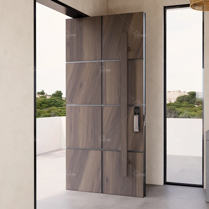 Прочная Экологичная звукоизолированная входная дверь