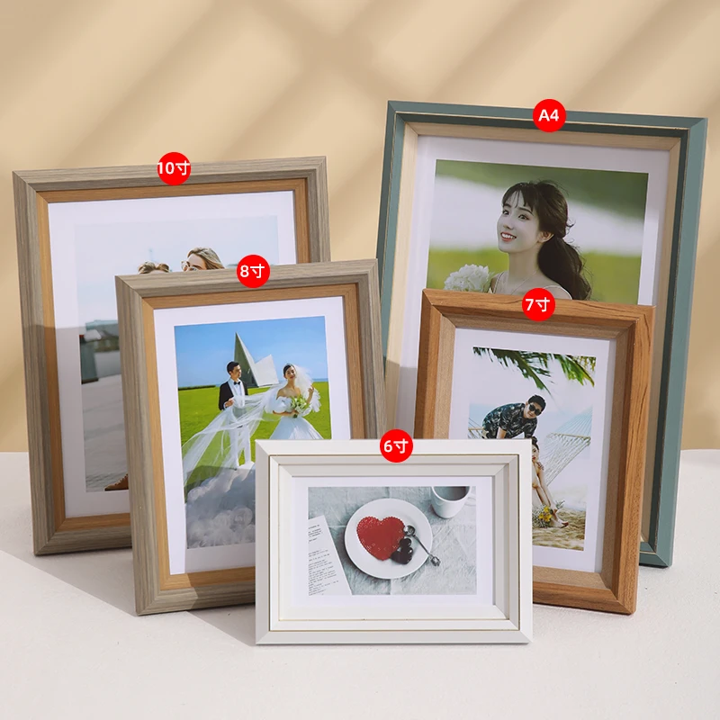 Wholesale Hot Selling Classic Design Handmade Picture Frame Plastic Display Picture Frame Wedding Decoration Picture Frames