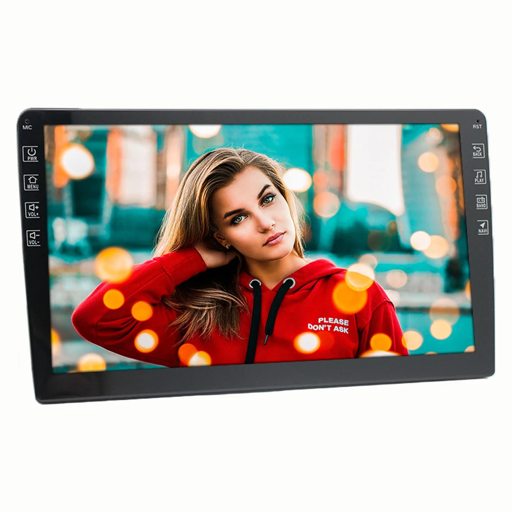 Универсальный WIFI Android GPS 9 дюймов сенсорный экран HD 1080P Автомобильный видеоплеер с