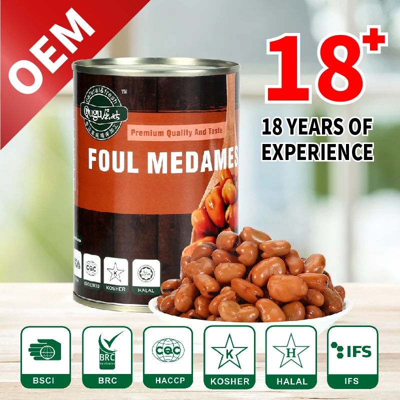 bulk fava beans foul medames in tins for sale canned broad beans red beans