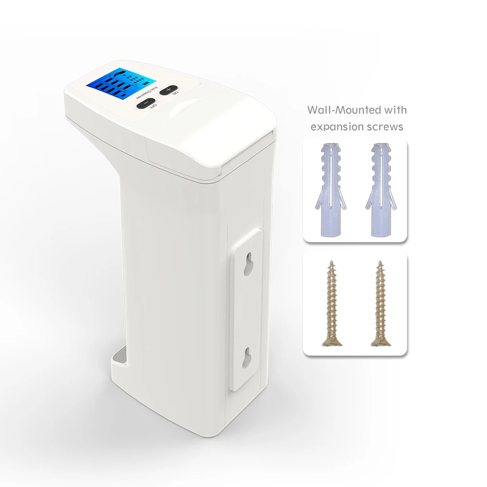 Intelligent plastic hand sensor non-contact dish type automatic soap dispenser for hotel bathrooms and kitchens