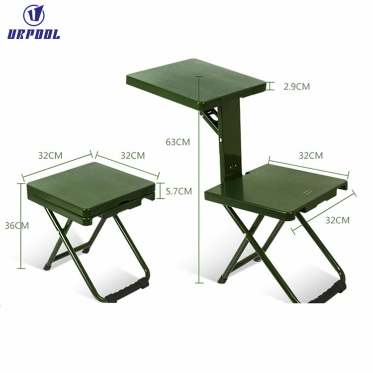 2016 portable folding chair military camp stool multifunction stool chair for soldiers outdoor
