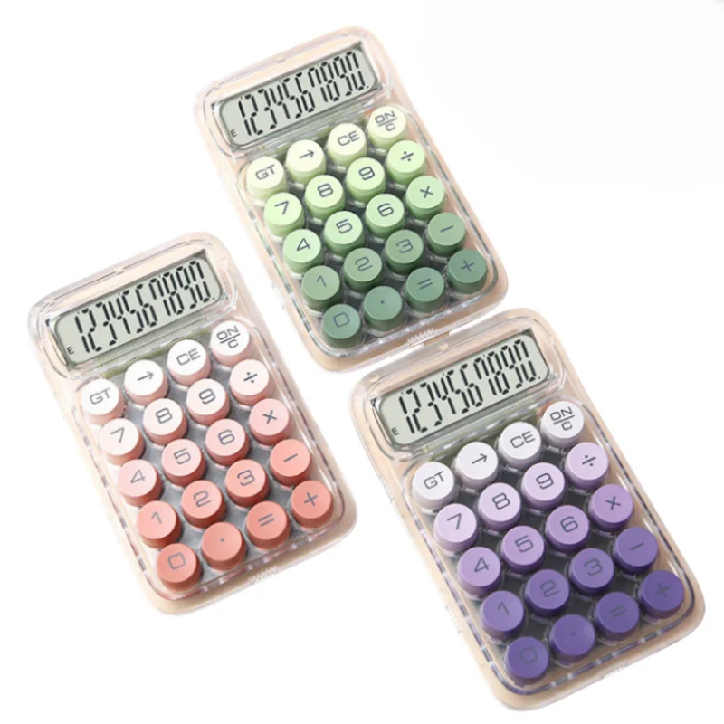 10-Bit Large Screen Gradient Calculator Reading and Learning Accounting Finance Office Portable Calculator